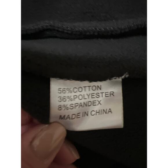 XIOS Fleece Persuasion Zip Up Sweater Jacket Black Size L - Picture 11 of 11